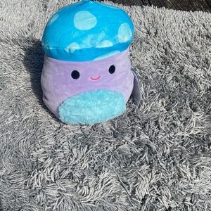 PYLE‎ Lavendar Mushroom with fluffy tummy Original Squishmallow by Kelly Toy NWT